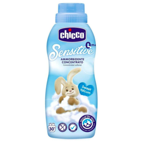Пом`якшувач тканин Chicco Sensitive Sweet Talcum, 750 мл